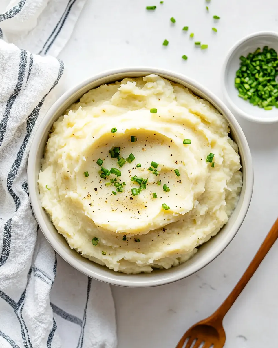 Delicious Mashed Cauliflower shot