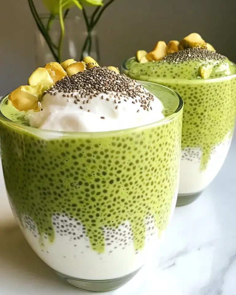 Homemade Matcha Chia Pudding photo