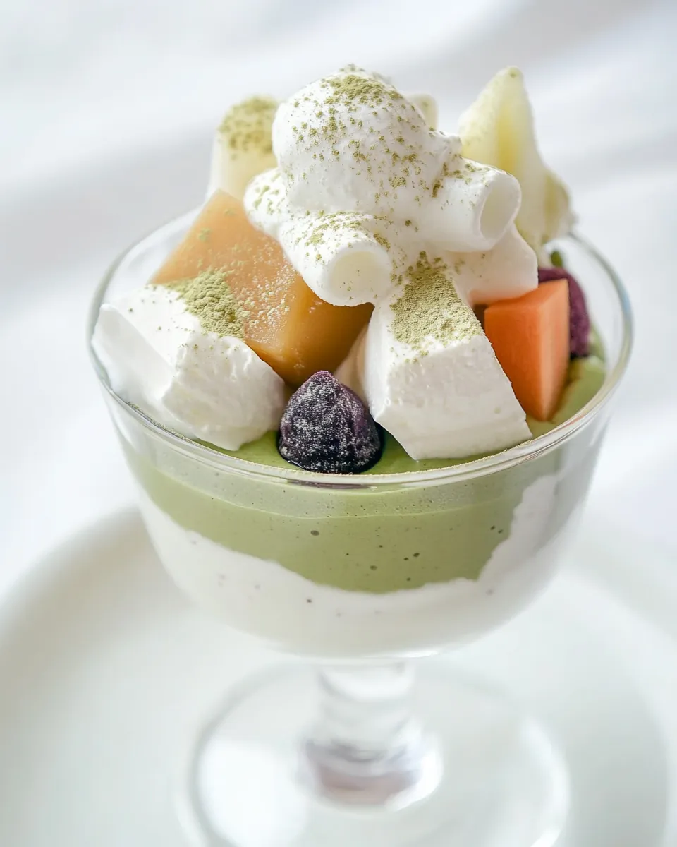 Delicious Matcha Parfait image