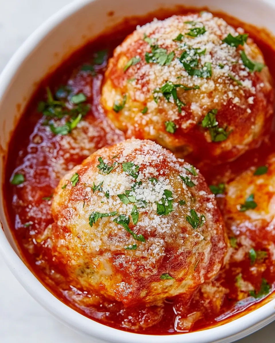 Easy Meatball Recipe shot