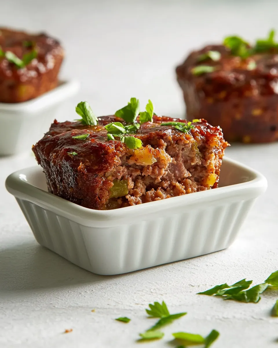 Homemade Meatloaf Muffins photo
