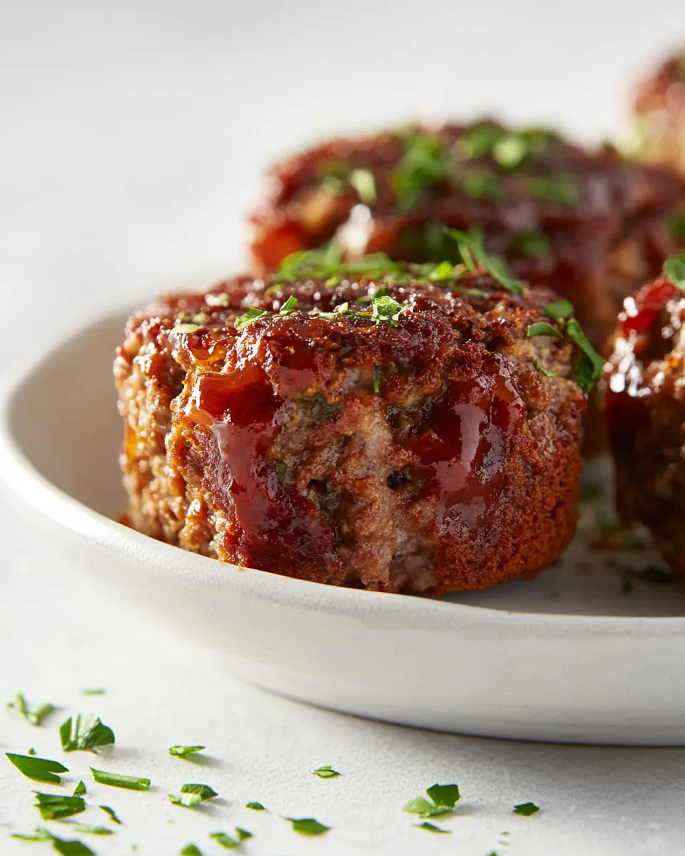 Delicious Meatloaf Muffins shot