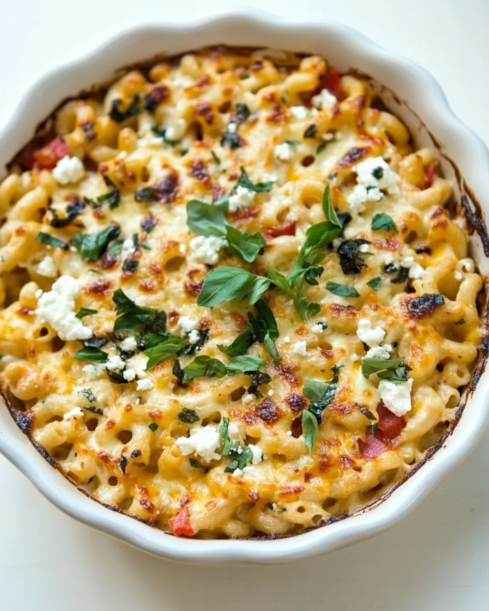 Classic Mediterranean Macaroni and Cheese recipe photo