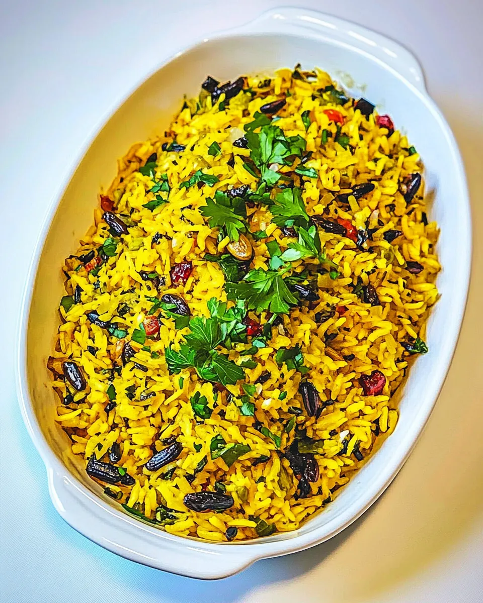Delicious Mediterranean Rice Pilaf shot