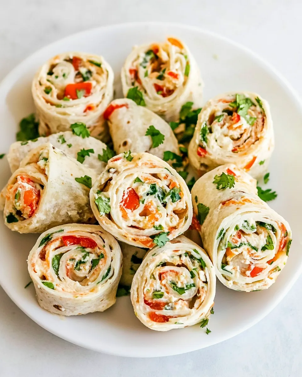 Delicious Mexican Pinwheels shot