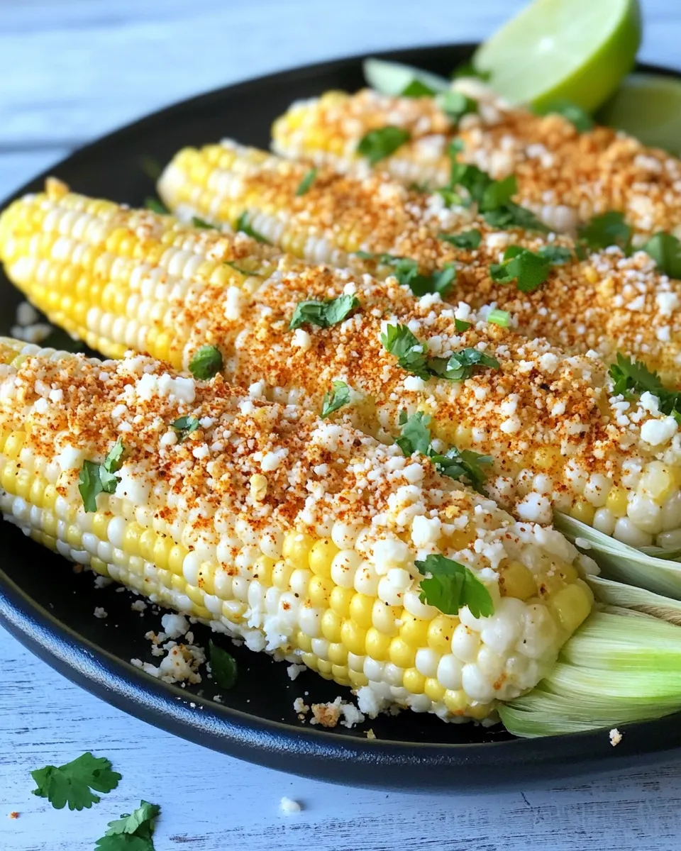 Delicious Mexican Style Corn on the Cob image