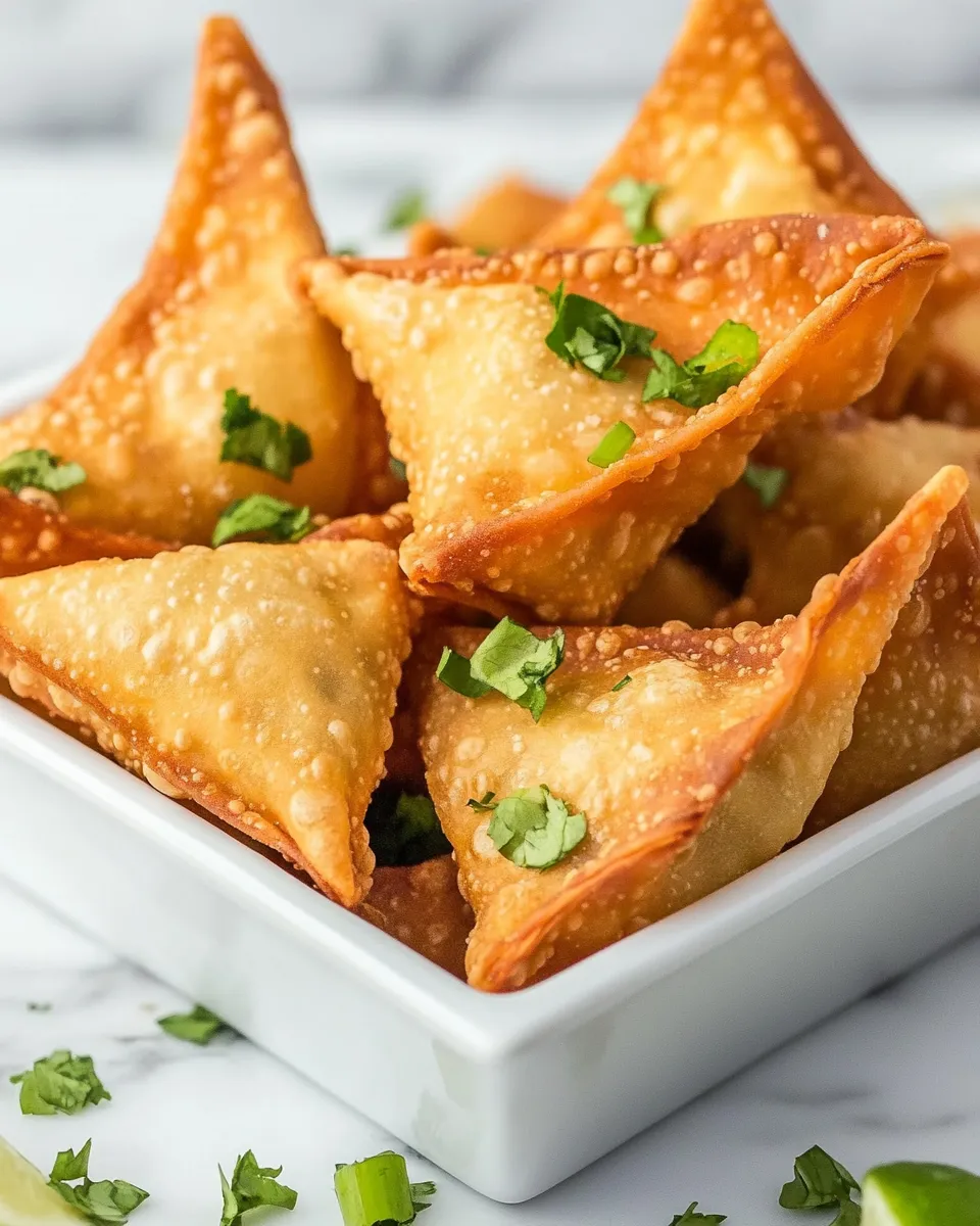 Homemade Mexican Wontons photo