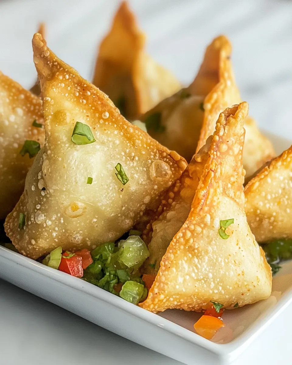 Easy Mexican Wontons recipe photo