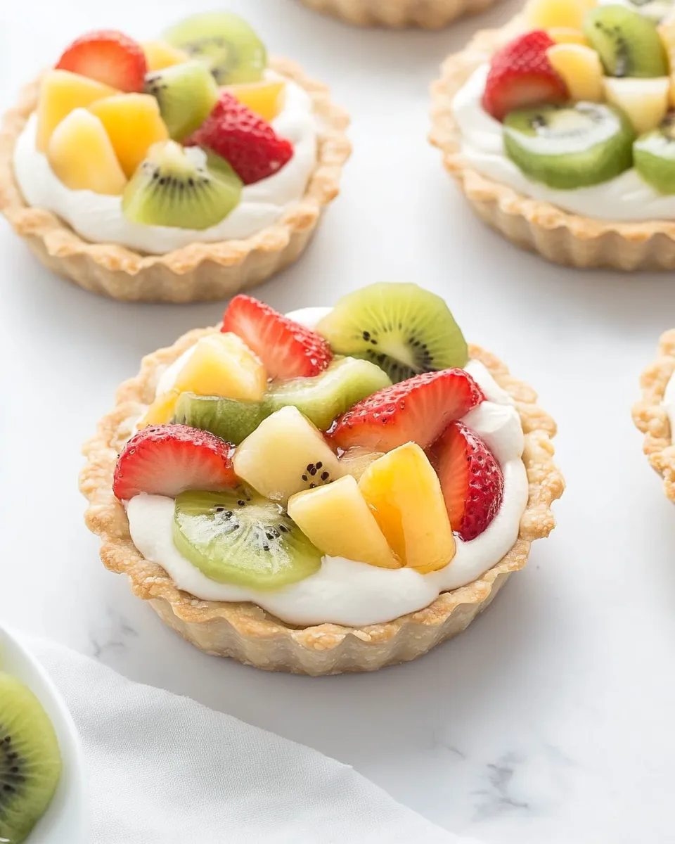 Classic Mini Fruit Tart image