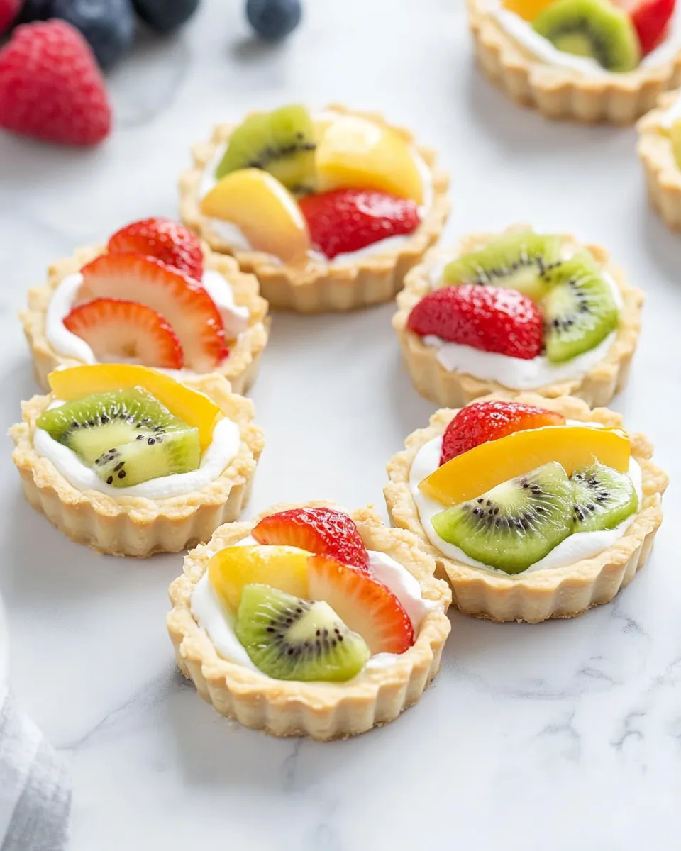 Easy Mini Fruit Tart recipe photo