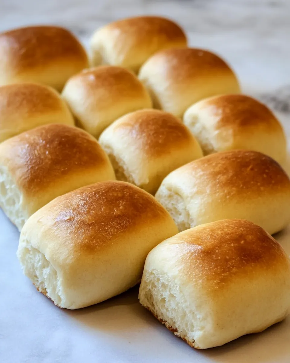 Easy Mini Milk Bread Rolls recipe photo