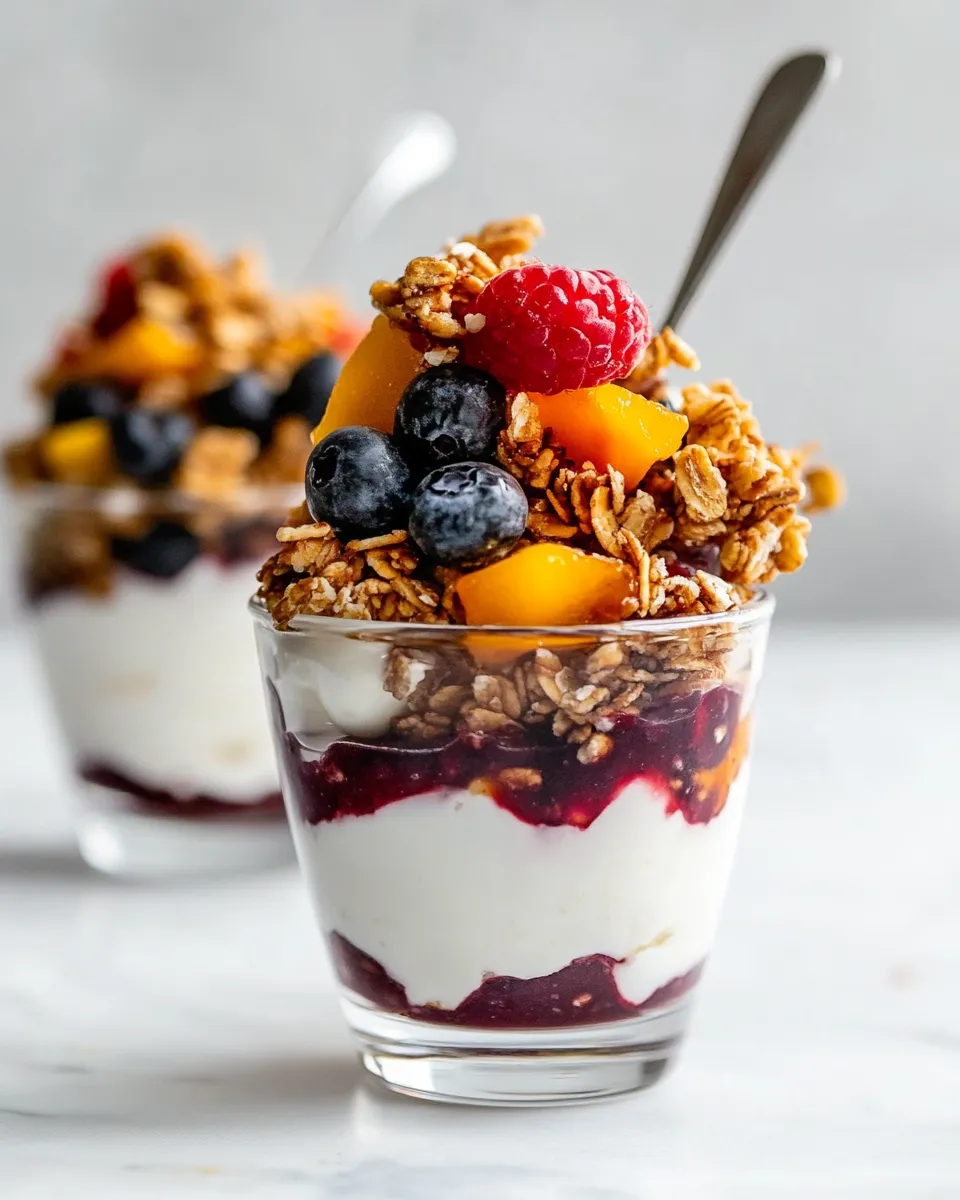Easy Mix-and-Match Yogurt Parfaits recipe photo