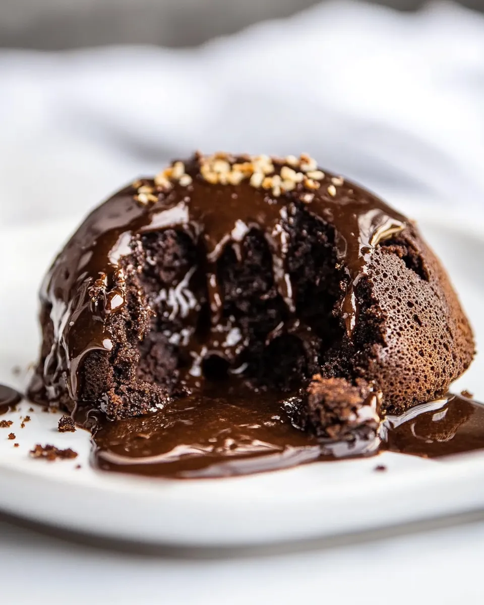Delicious Molten Lava Cakes for Two shot