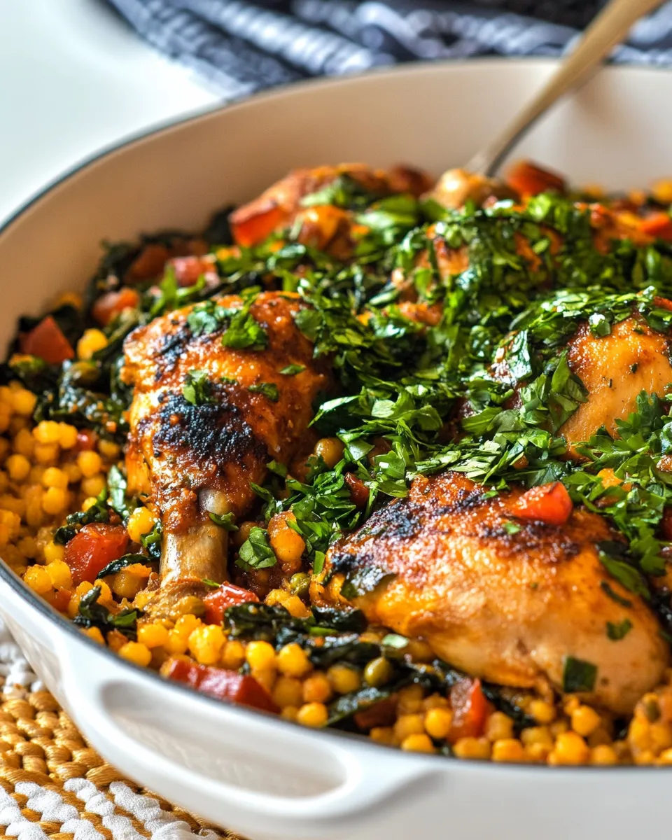 Easy Moroccan Chicken Couscous recipe photo