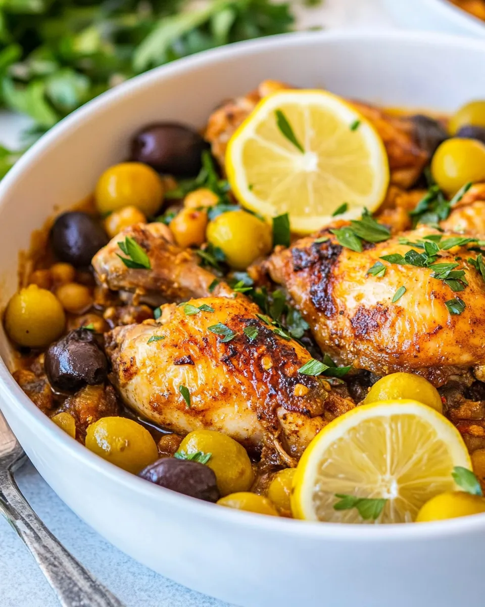 Delicious Moroccan Chicken Thighs image