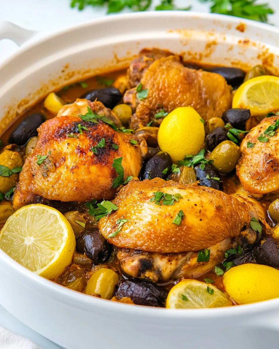 Homemade Moroccan Chicken Thighs recipe photo