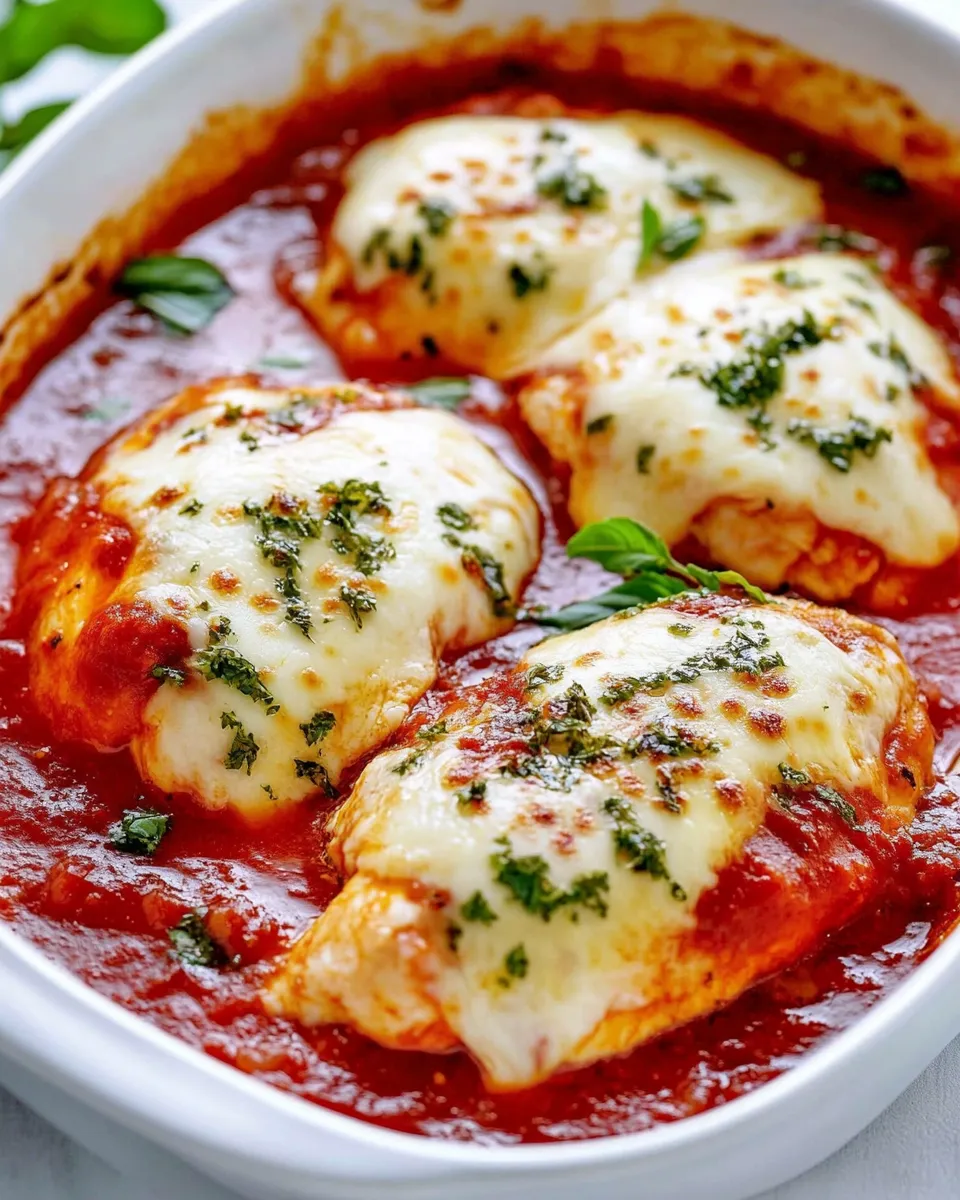 Delicious Mozzarella Chicken shot