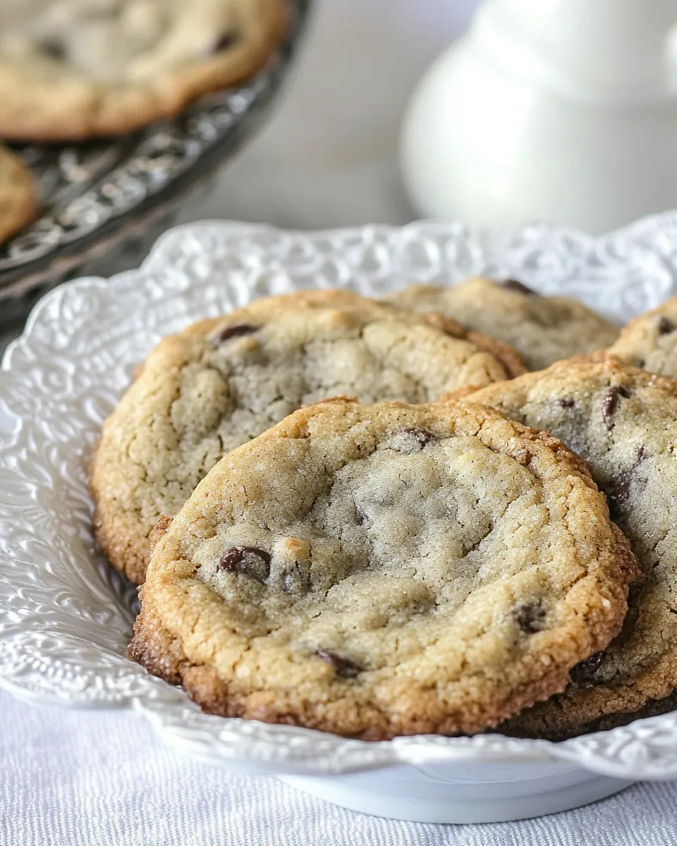 Delicious Mrs. Fields Blue Ribbon Chocolate Chip Cookies shot