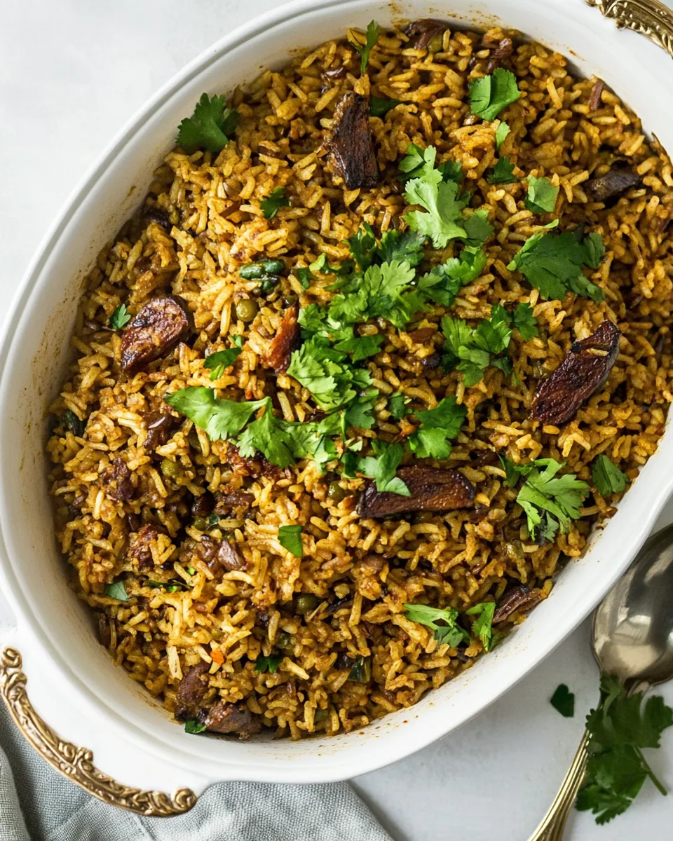 Classic Mujadara Recipe (Lebanese Rice) image