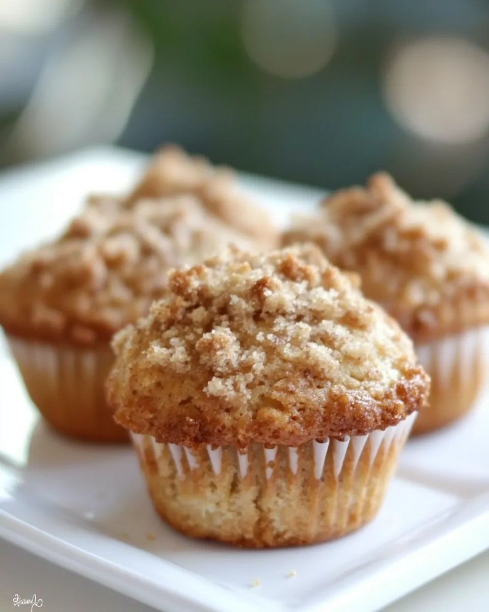 Easy My Favorite Banana Crumb Muffins recipe photo