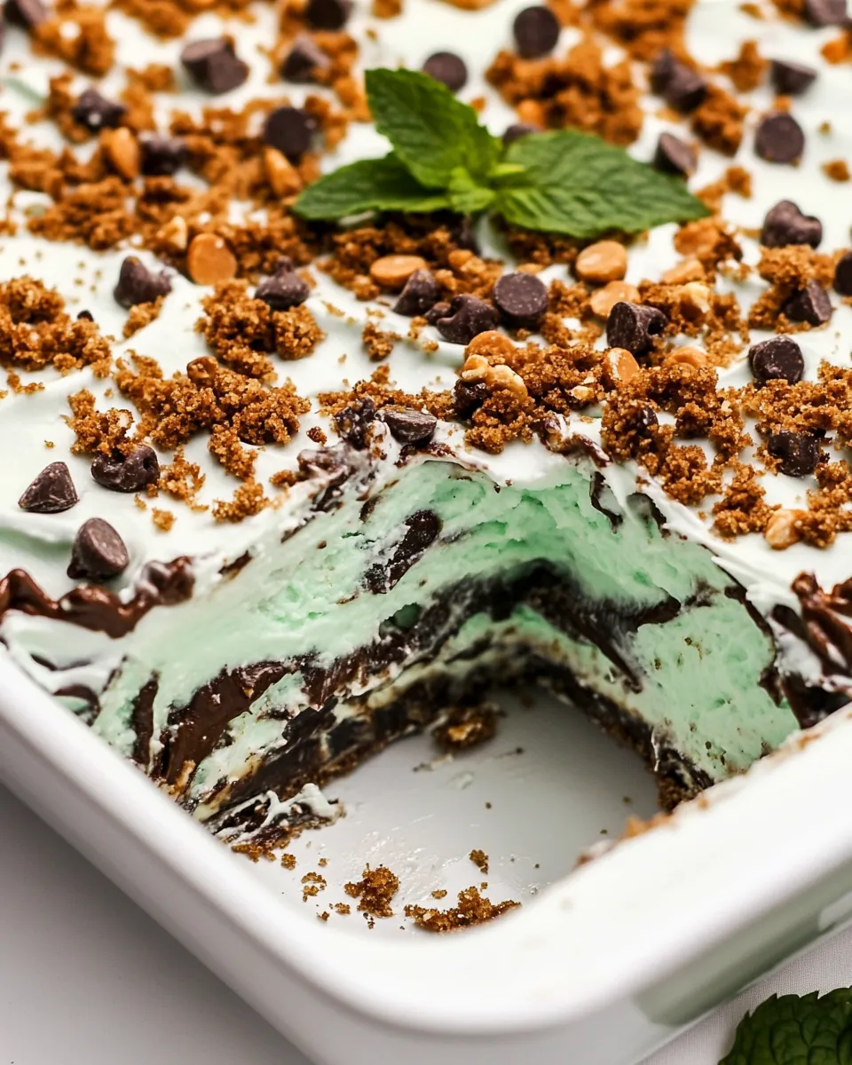 Delicious No-Bake Mint Chip Lush image