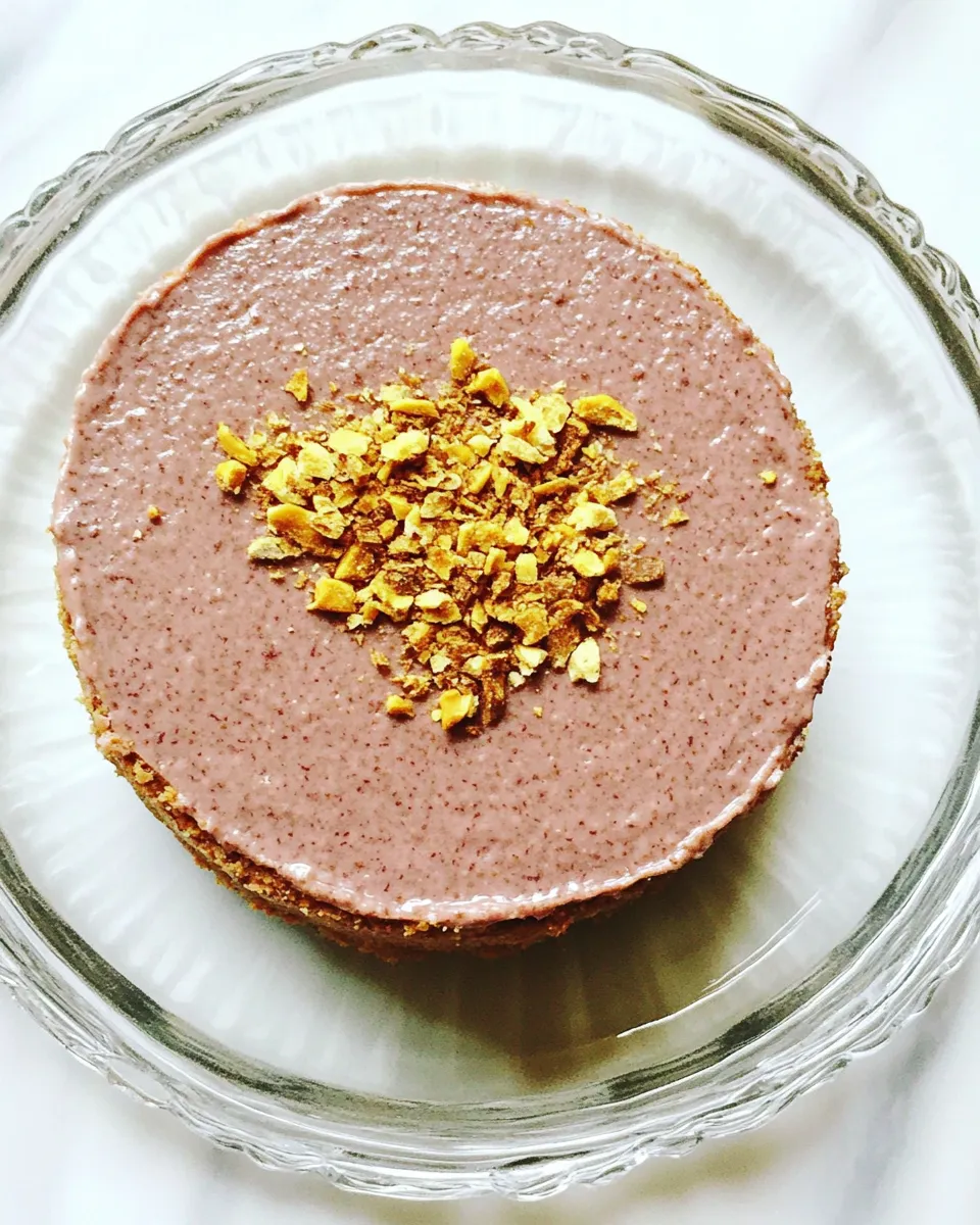 Quick No-bake Nutella Cheesecake shot