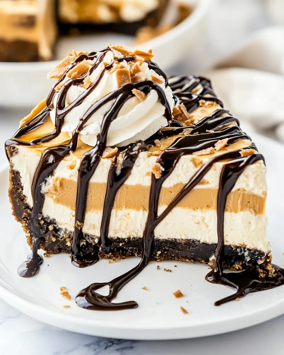 Delicious No Bake Peanut Butter Cheesecake image