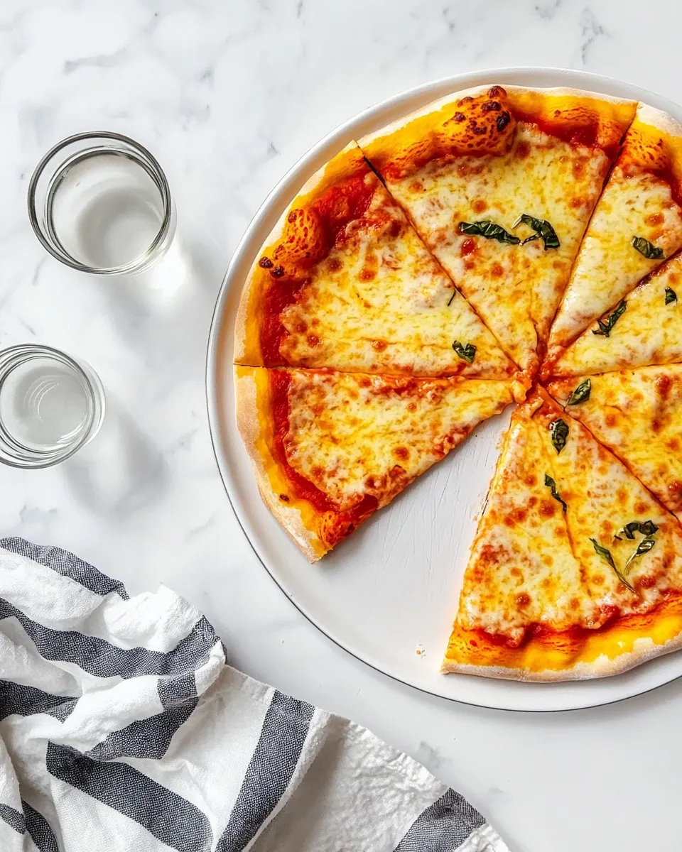 Delicious No Yeast Pizza Dough shot