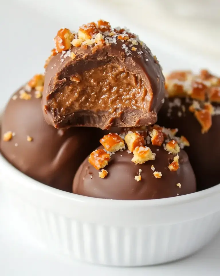 Homemade Nutella-Pretzel Truffles photo