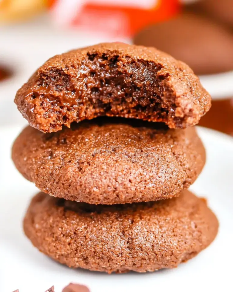 Homemade Nutella Cookies Recipe photo