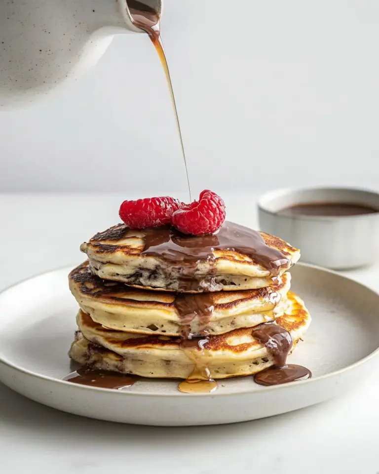 Homemade Nutella Pancakes photo
