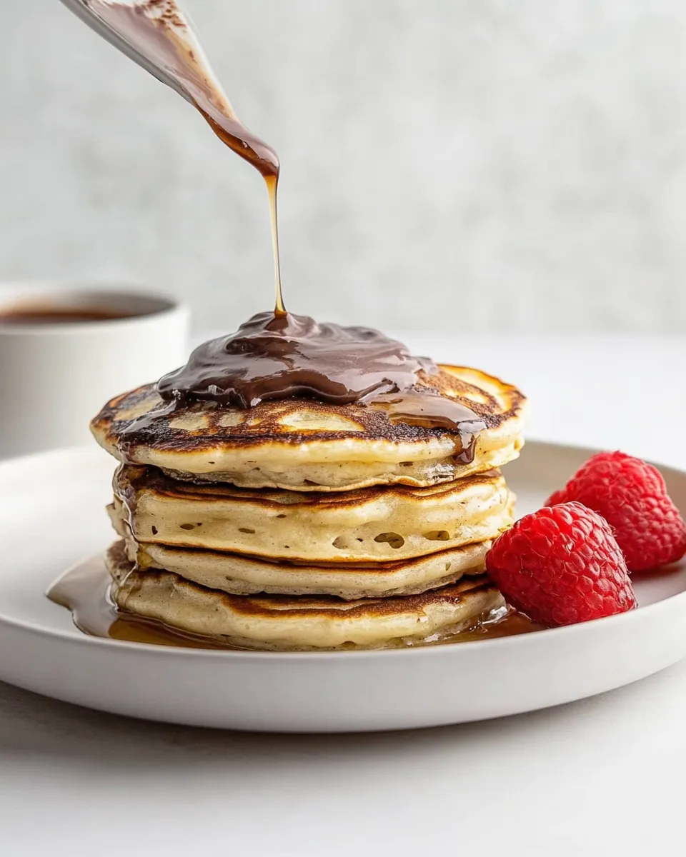 Classic Nutella Pancakes image