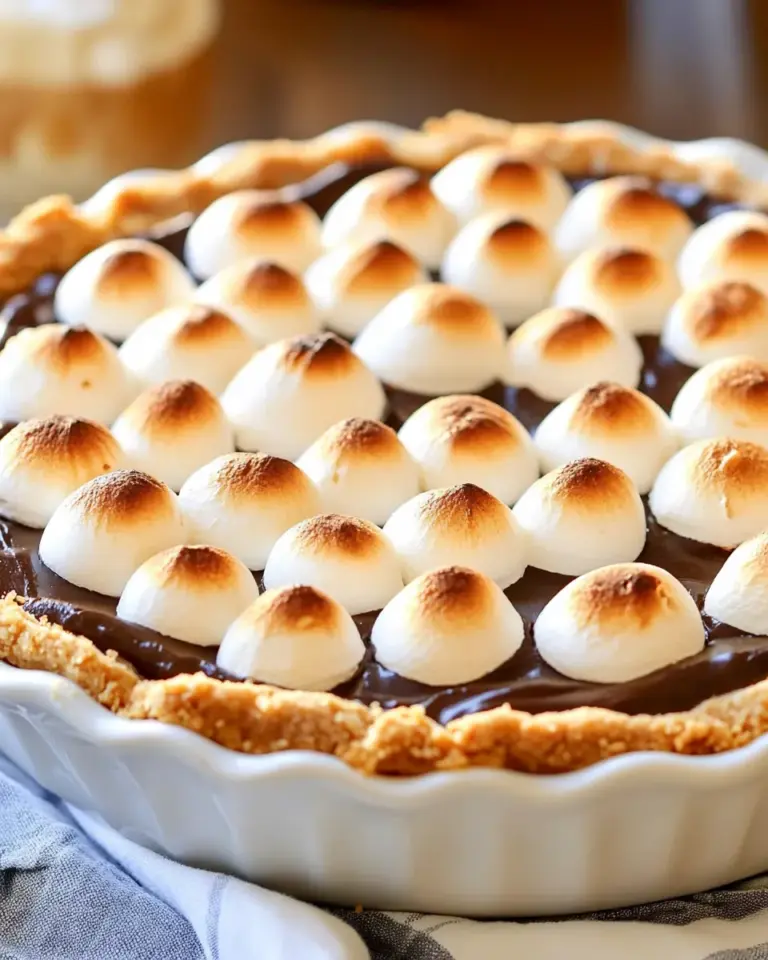 Homemade Nutella Smores Pie (Almost No Bake) photo