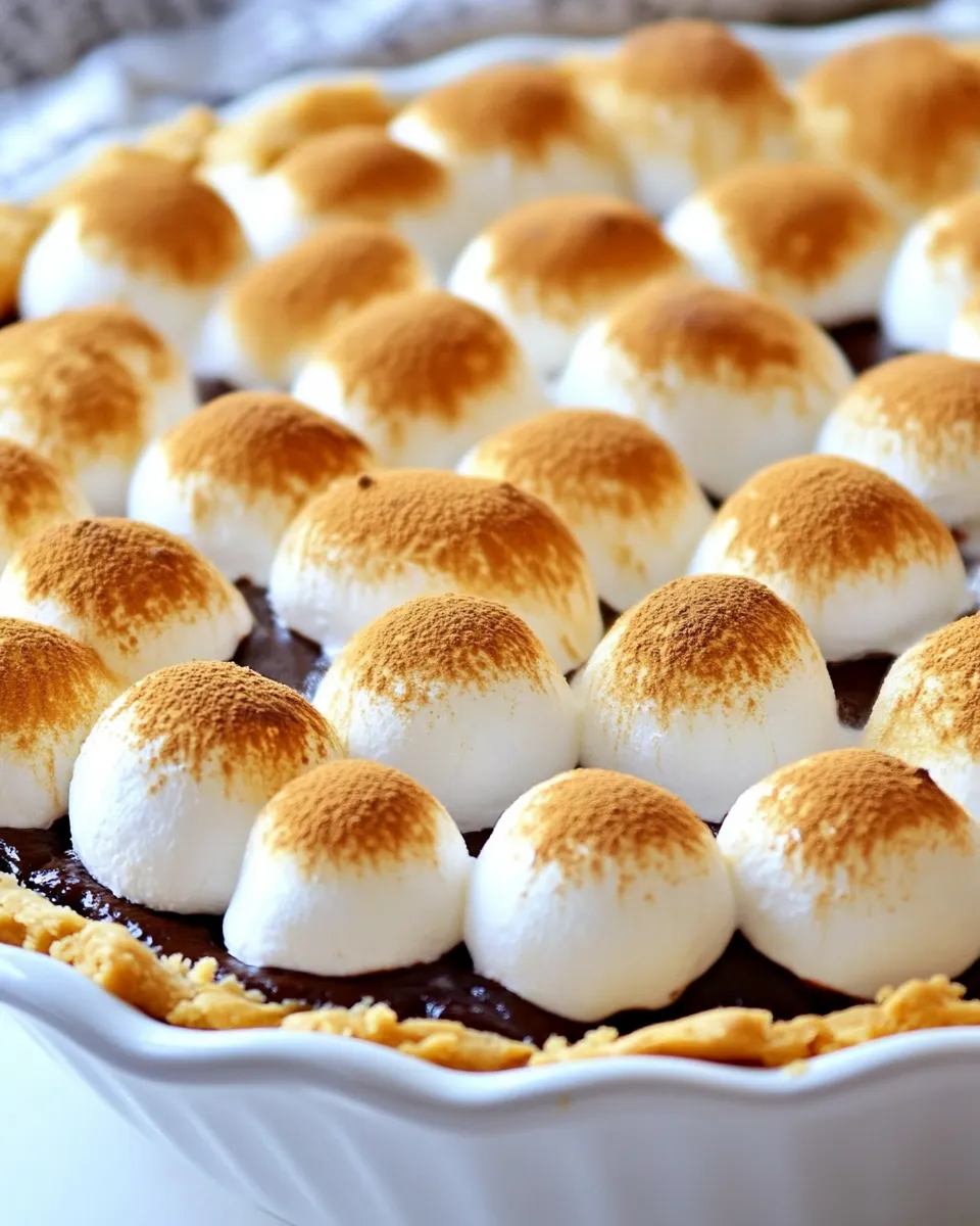Classic Nutella Smores Pie (Almost No Bake) image