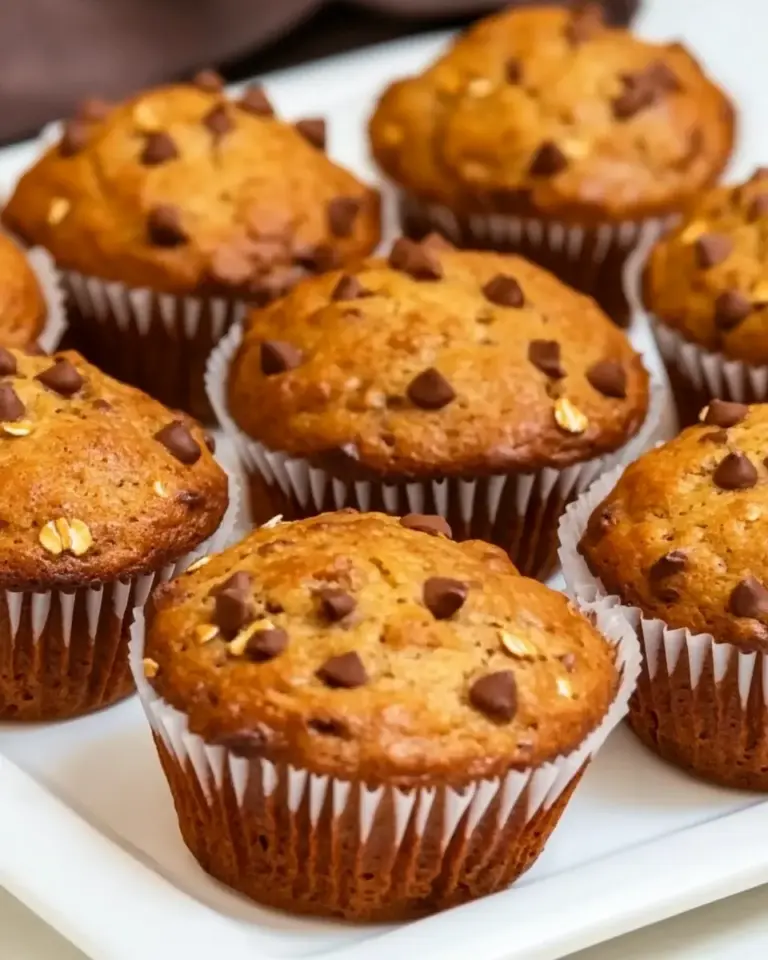 Homemade Oat Flour Muffins photo