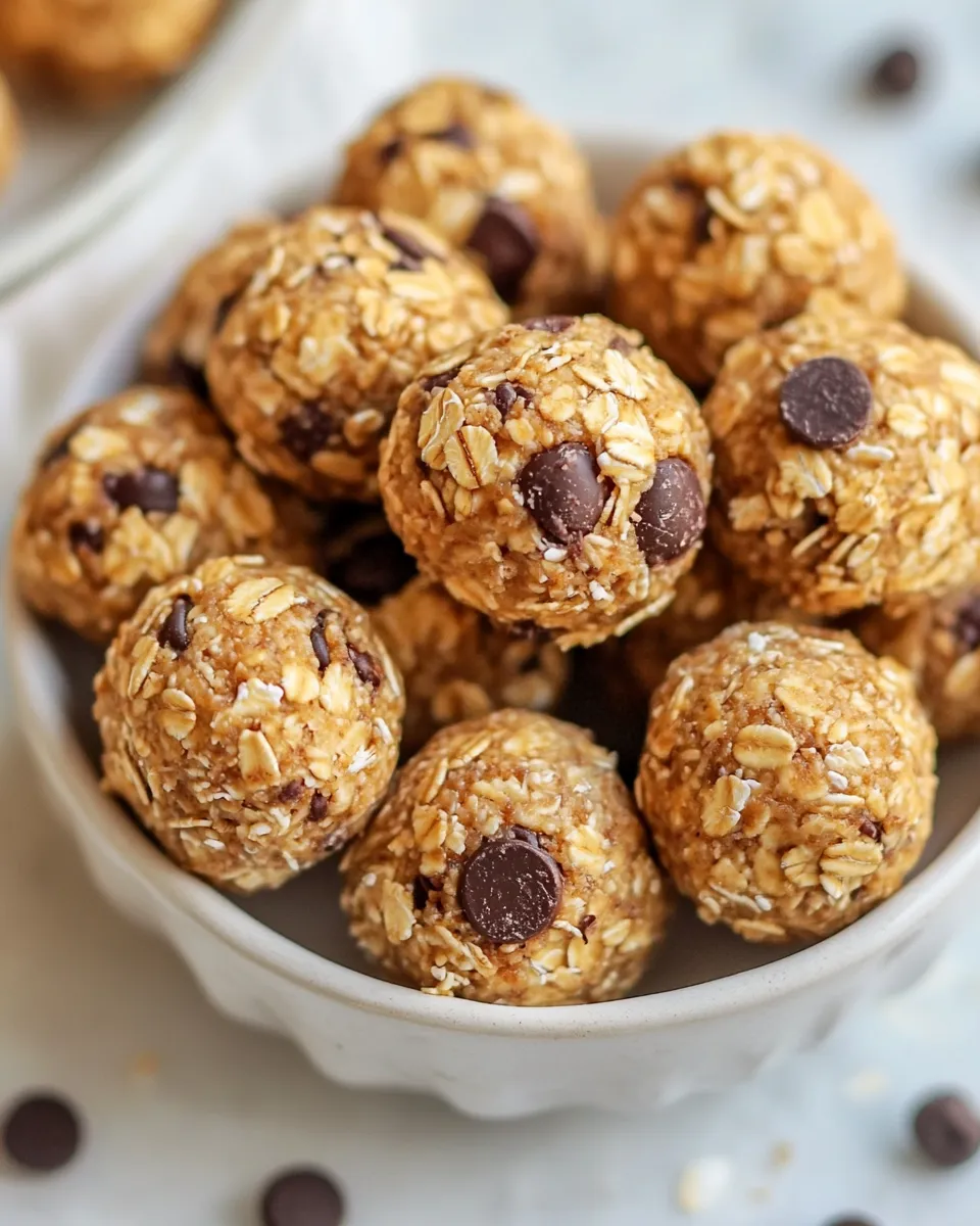 Homemade Oatmeal Protein Balls photo