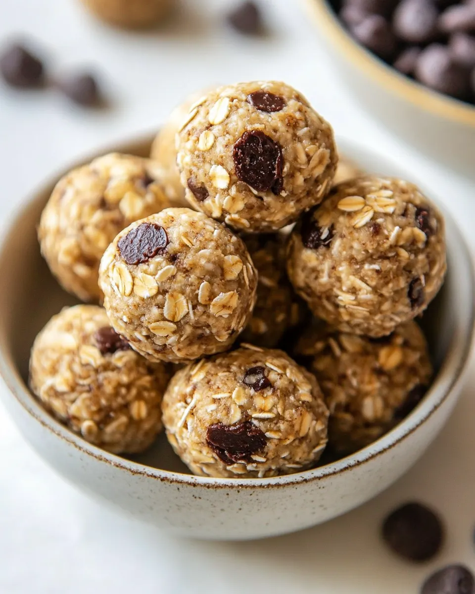 Easy Oatmeal Protein Balls image