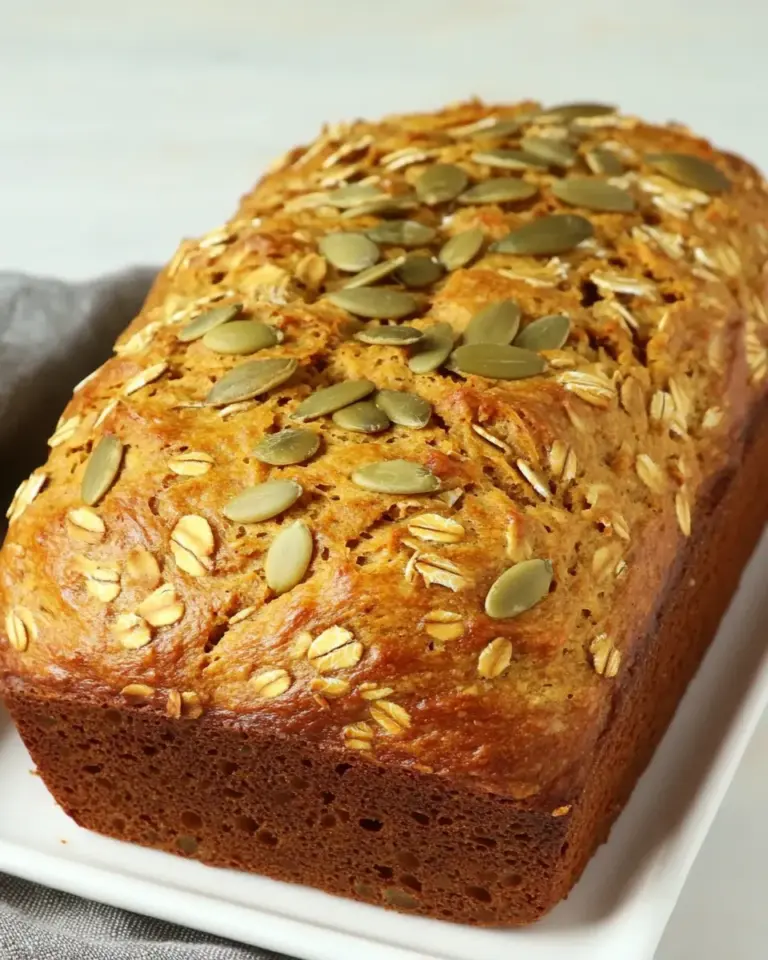 Homemade Oatmeal Pumpkin Seed Bread photo