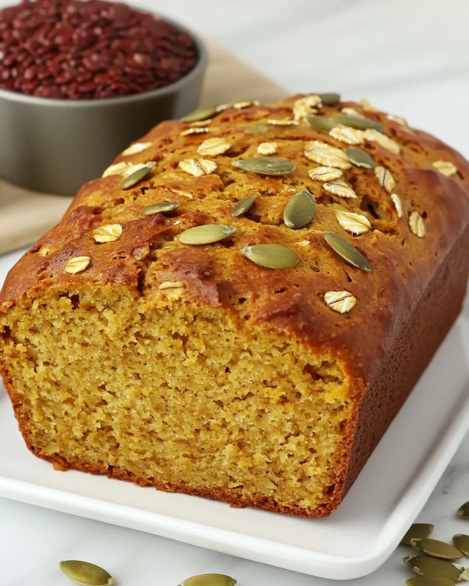 Delicious Oatmeal Pumpkin Seed Bread shot