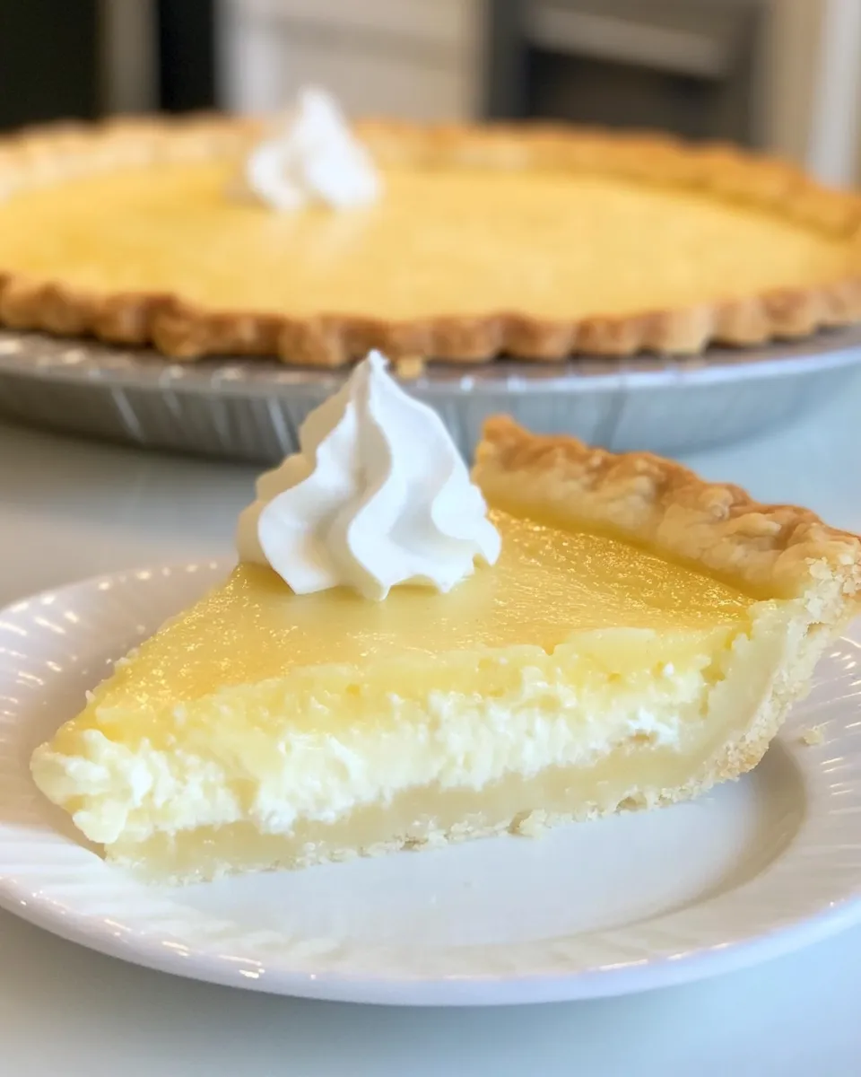 Homemade Old-Fashioned Buttermilk Pie photo