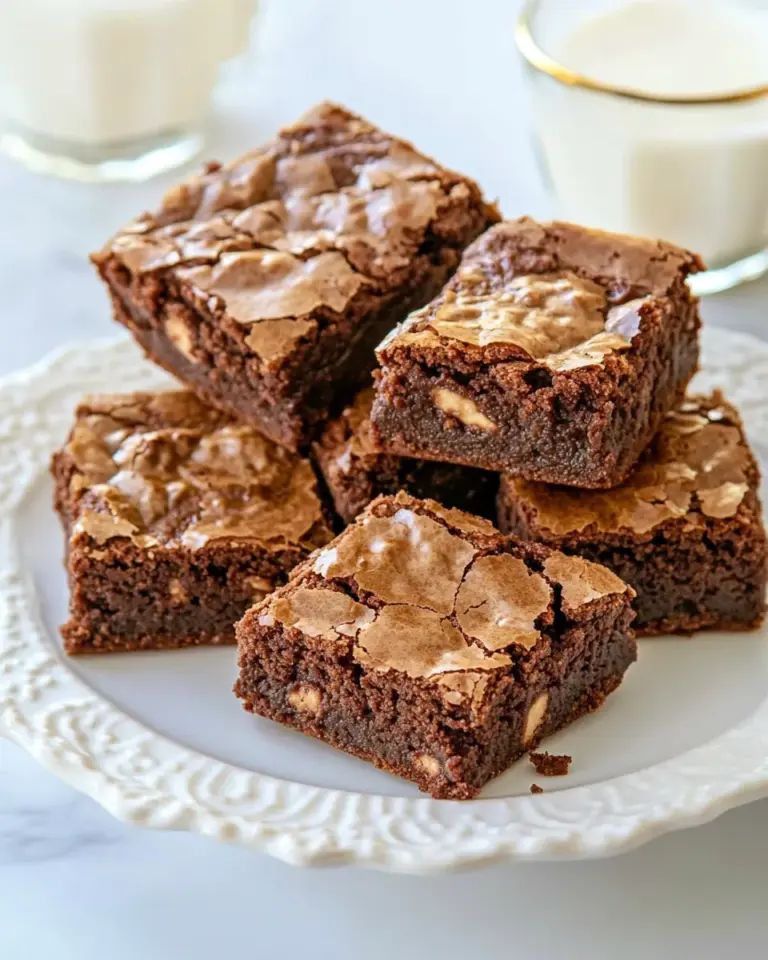 Homemade Old-Fashioned Hersheys Brownies Recipe: Classic Homemade from Scratch photo