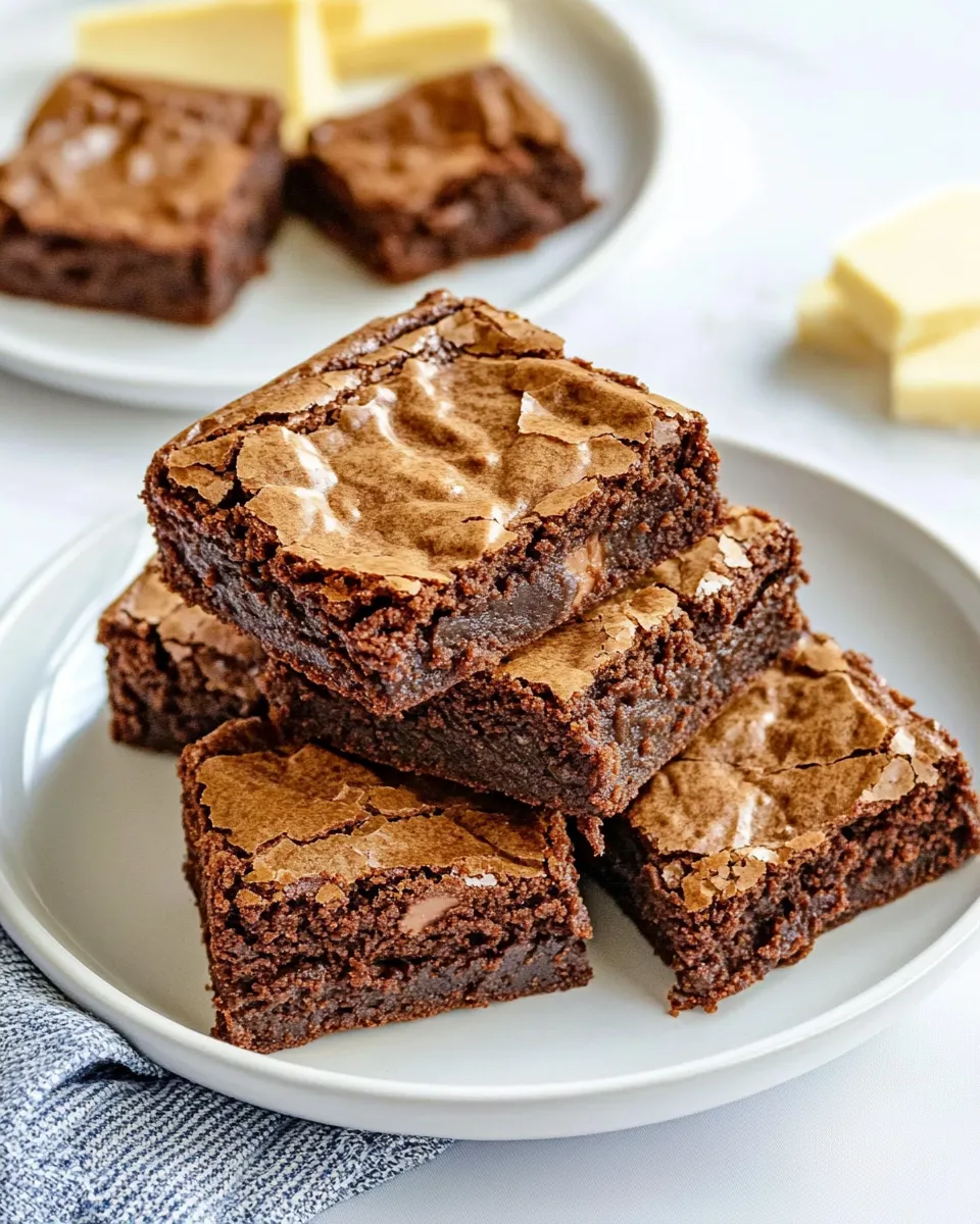 Classic Old-Fashioned Hersheys Brownies Recipe: Classic Homemade from Scratch image