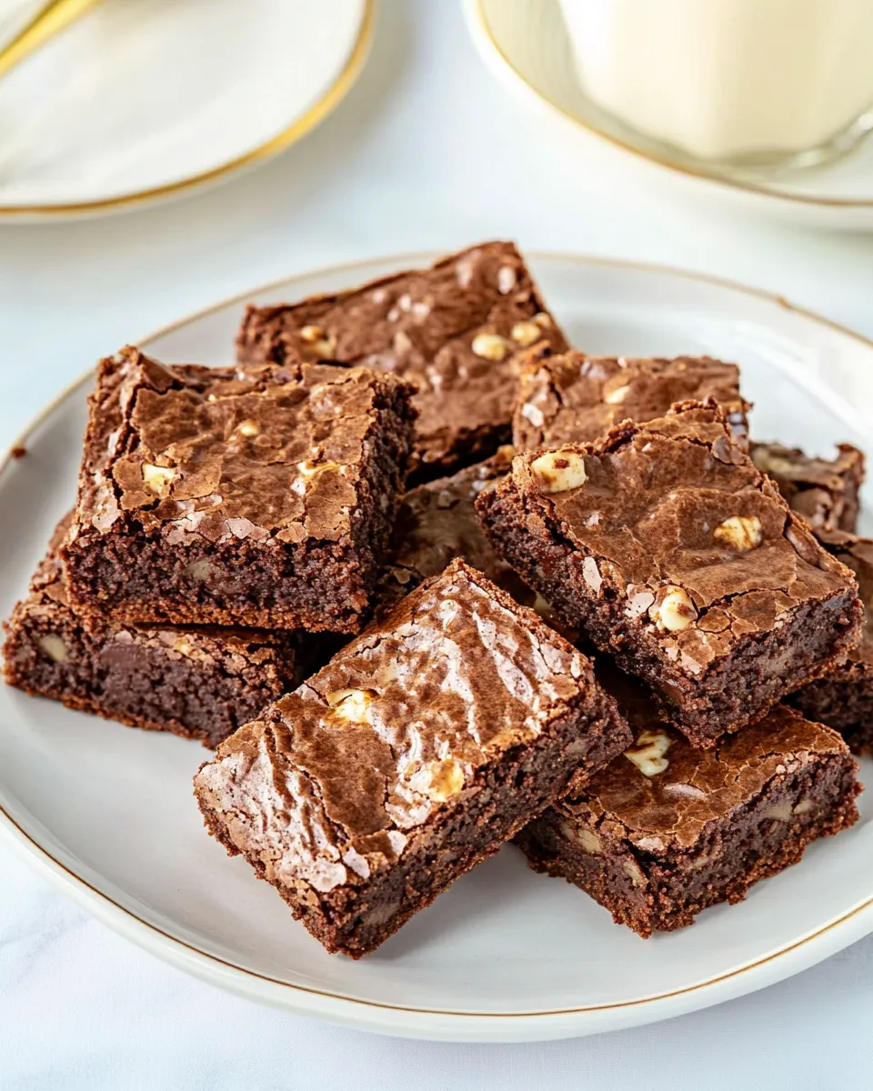 Delicious Old-Fashioned Hersheys Brownies Recipe: Classic Homemade from Scratch recipe photo
