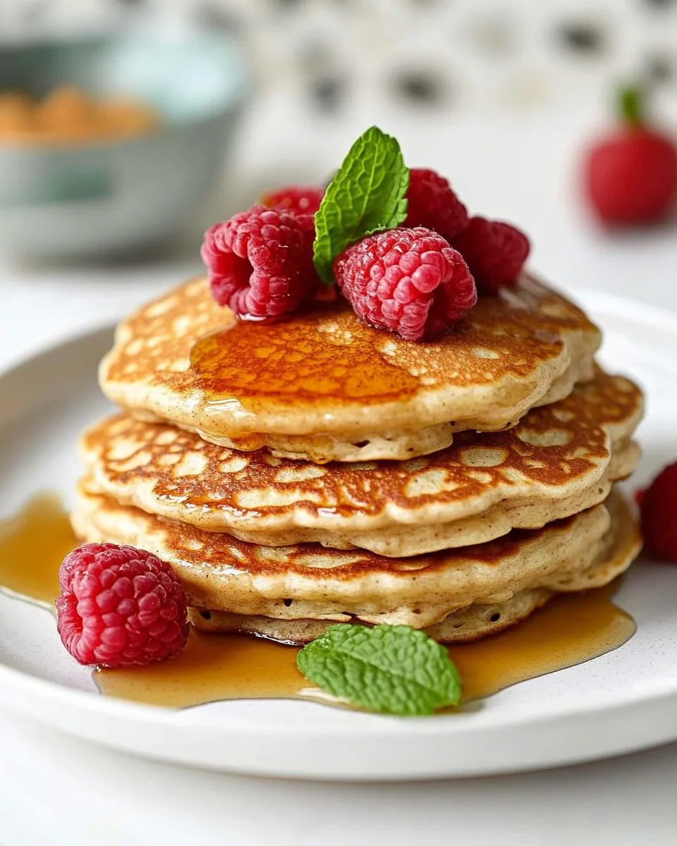 Easy Old-Fashioned Pancakes Recipe shot