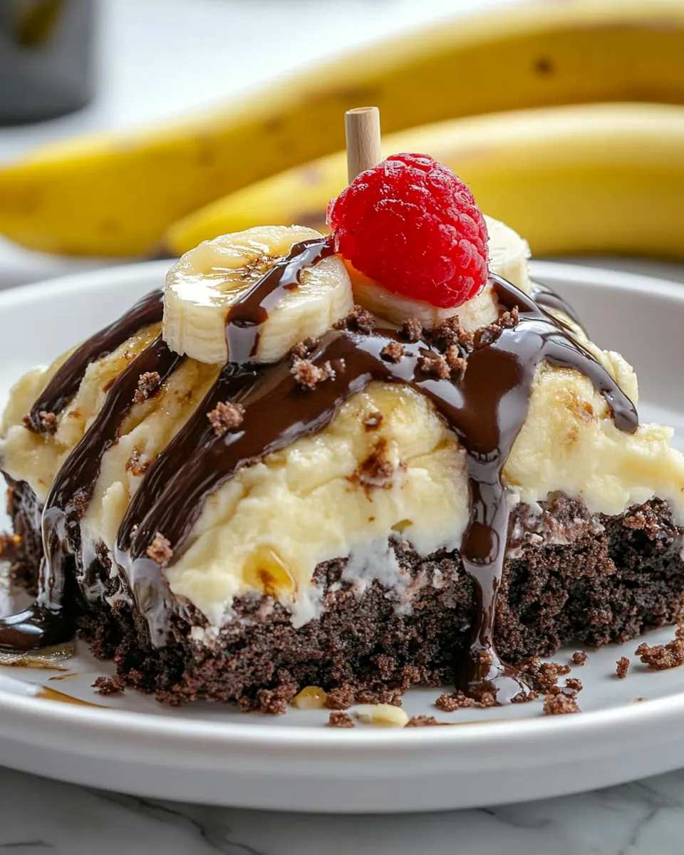 Easy Olive Garden Brownie Banana Funtastico shot