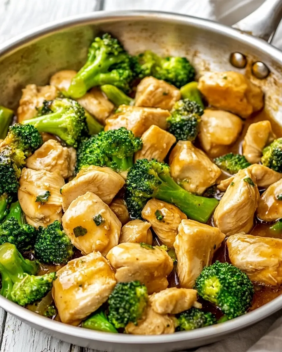 Delicious One-Skillet Chicken and Broccoli Dinner recipe photo