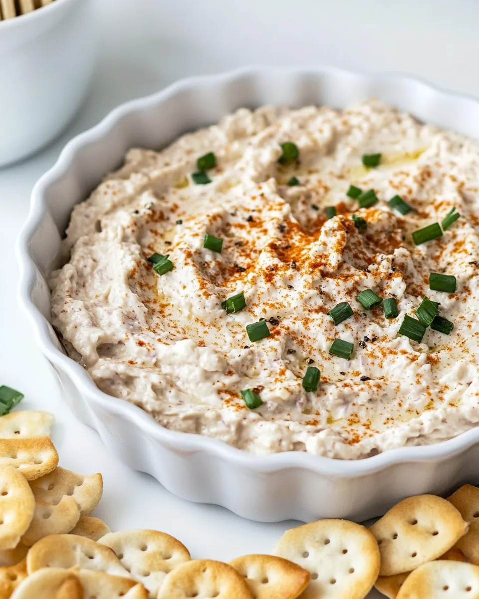 Delicious Onion Dip shot