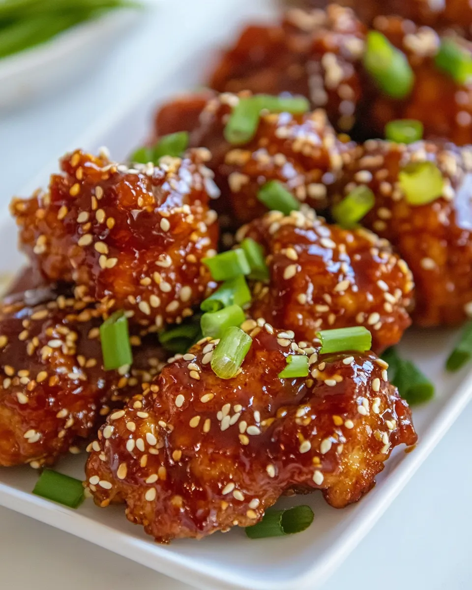 Easy Oven Baked Sesame Chicken image