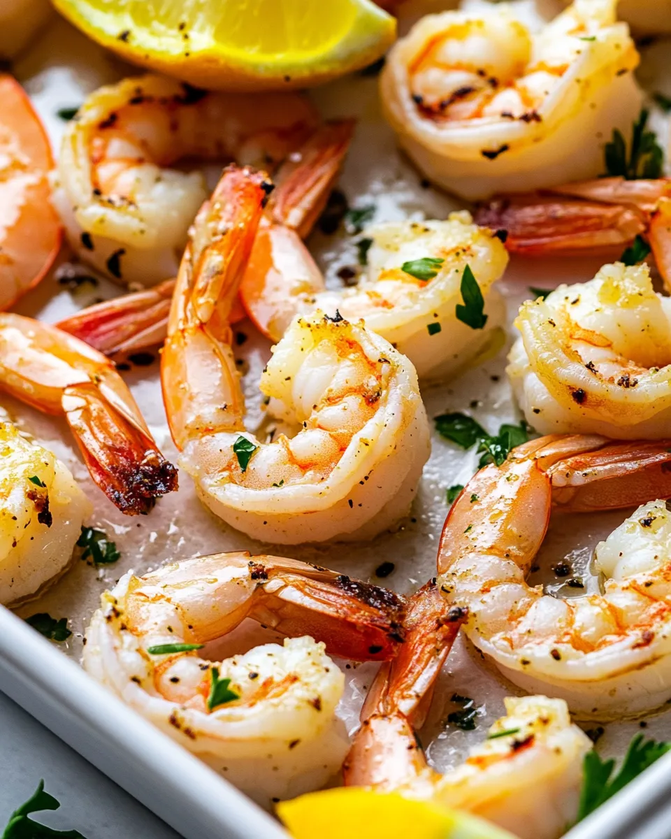 Delicious Oven Baked Shrimp image