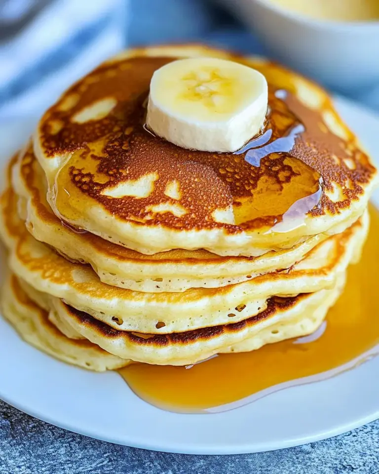 Homemade Overnight Sourdough Pancakes photo